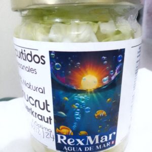 Chucrut artesanal 460gr con agua de mar hipertónica RexMar